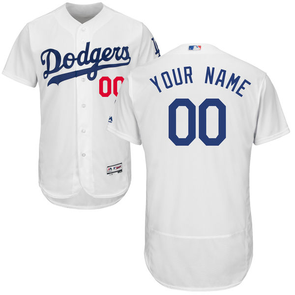 Men's Los Angeles Dodgers Flex Base Custom Jersey MLBC0047